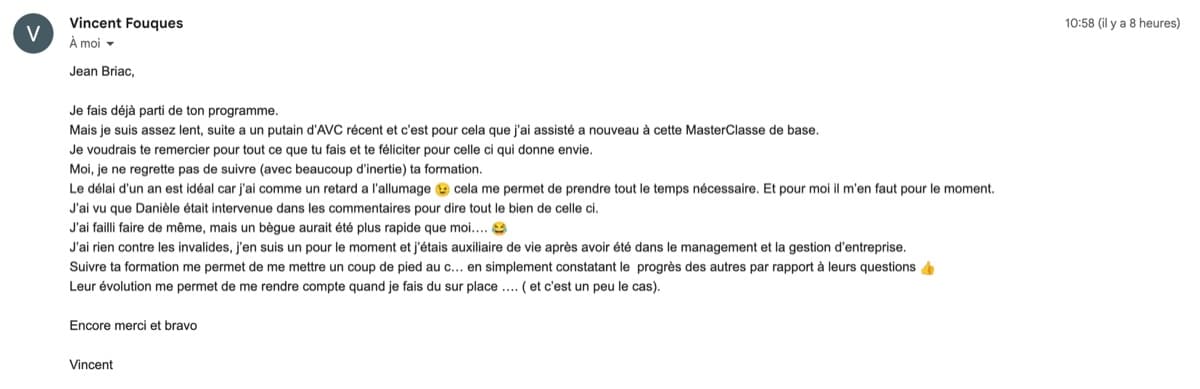 Résultat d'un membre Horizon IA, 11